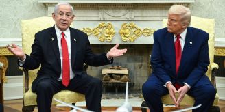 Netanjahu-Besuch - Trump nennt Gaza «wichtiges Stück Grundbesitz» Netanjahu-Besuch - Trump nennt Gaza «wichtiges Stück Grundbesitz»
