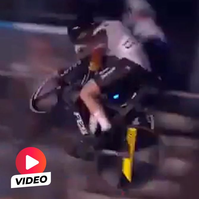 Bahnrad Crash