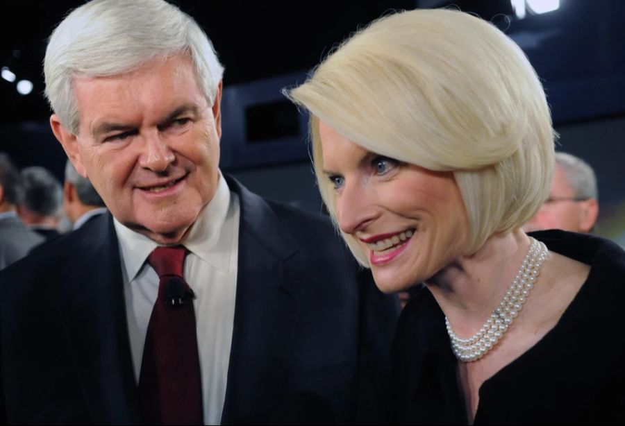 Botschafterin Trump Ehepaar Gingrich