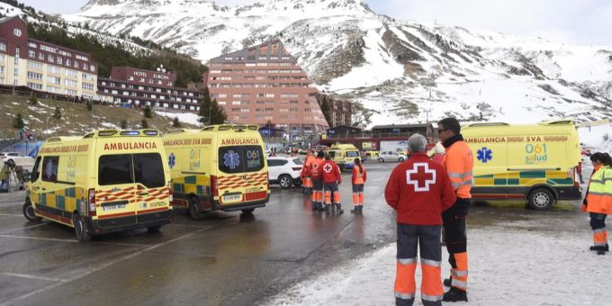 Spanien - Skistation nach Unfall wieder in Betrieb