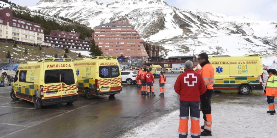 Skilift-Unfall in Spanien