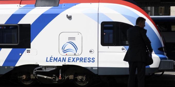 Mit dem Léman Express kommen viele Grenzgänger von Frankreich in die Schweiz. Léman Express