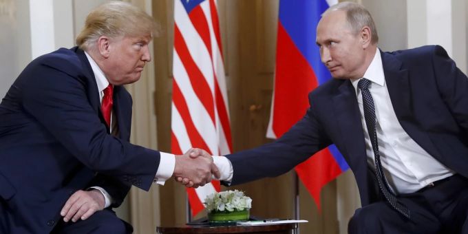 Hinter Trumps Annäherungsversuchen gegenüber Putin steckt offenbar mehr als nur eine Ukraine-Strategie. Putin Donald Trump