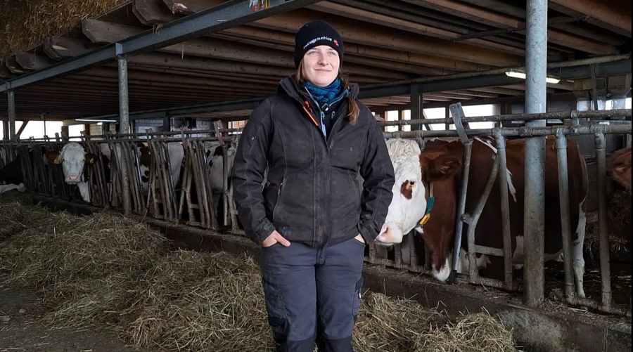 Selina Rohrbach ist 21-jährig und gelernte Landwirtin.