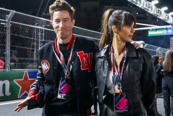 Nina Dobrev Shaun White