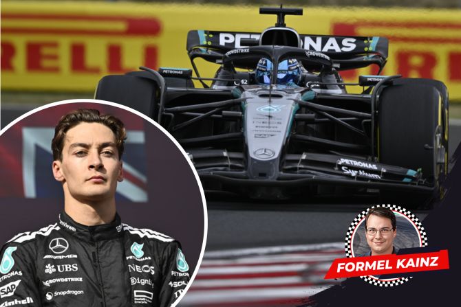Russell Mercedes Formel 1