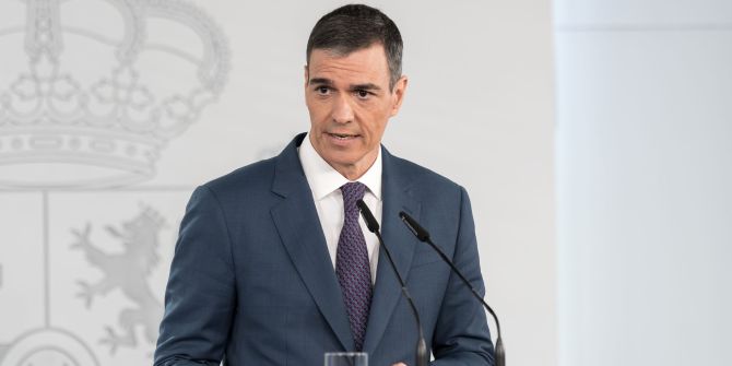 Spaniens Ministerpräsident Pedro Sánchez