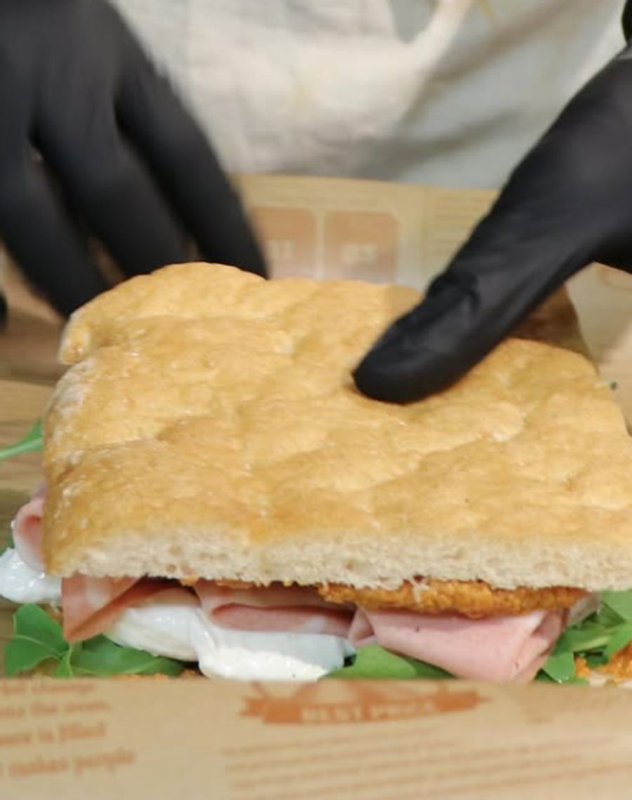 Das Pop-Up bietet etwa Sandwiches ohne Gluten an.