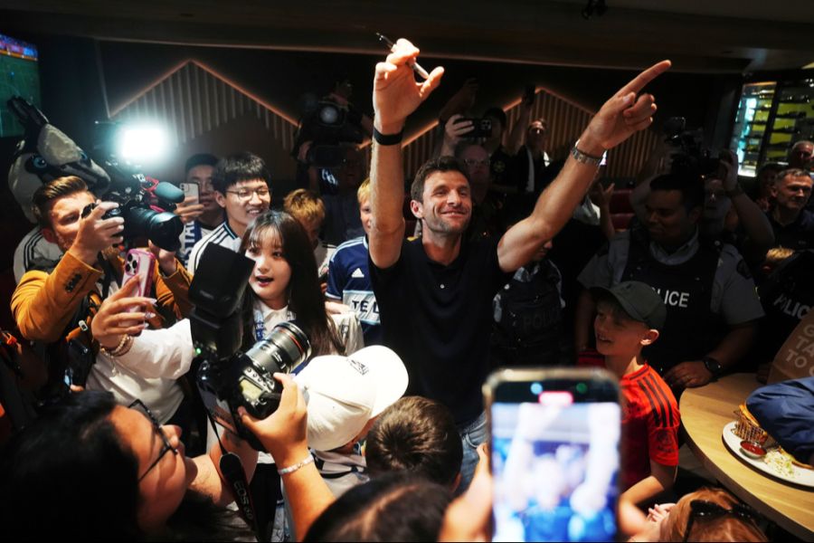 Thomas Müller versetzt die Leute in Vancouver in Ekstase.