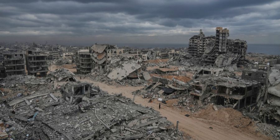 Gaza Stadt Ruinen Zerstörung