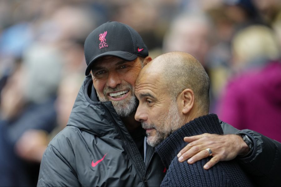 Jürgen Klopp Pep Guardiola