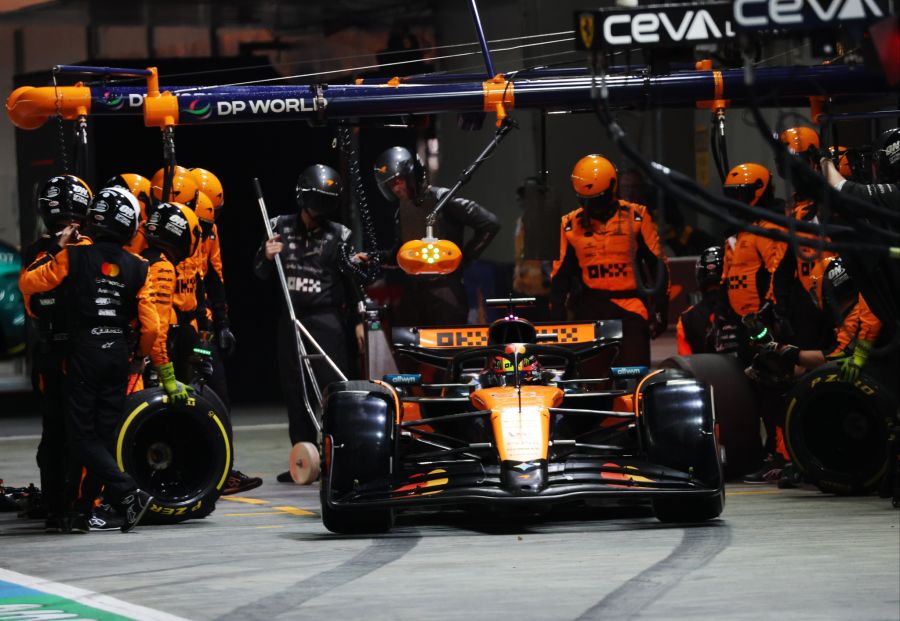 Oscar Piastri McLaren Singapur