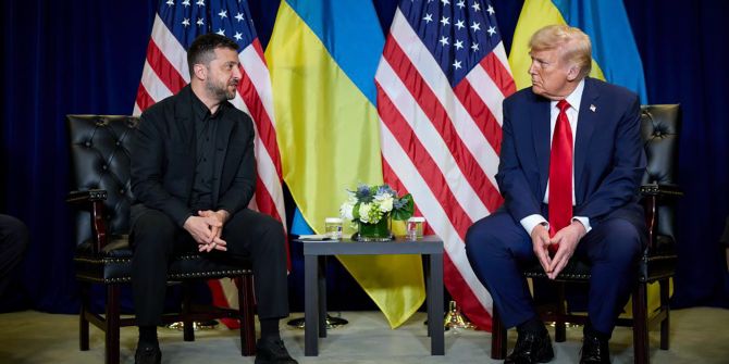 US President Trump and Ukrainian President Zelensky meet in New York