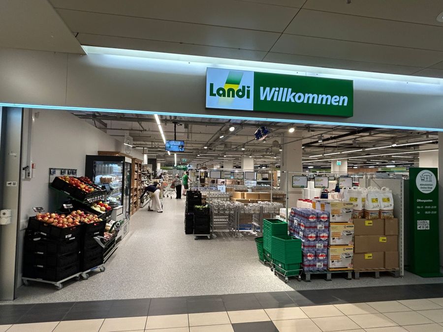 Willkommen! Grosse Neueröffnung der LANDI Buchs im Wynecenter am 7. August 2025.