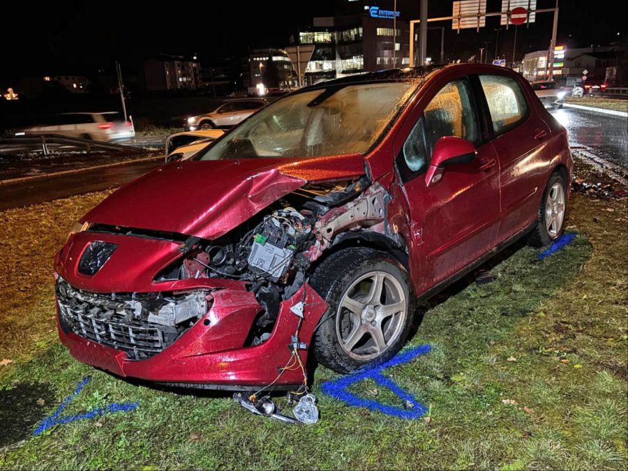 An den Fahrzeugen entstand Sachschaden.