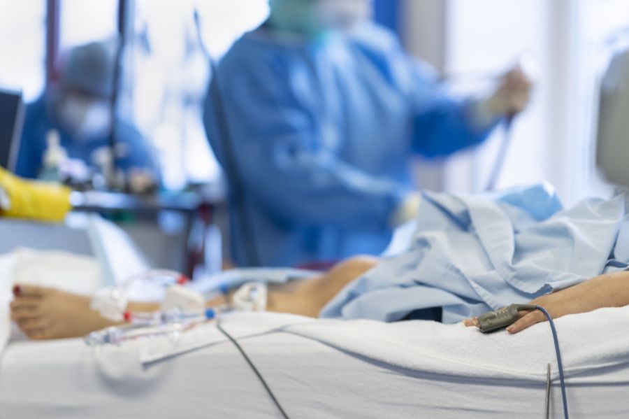 Im Winter wird eine Zunahme der Spitaleintritte aufgrund der Grippe erwartet.