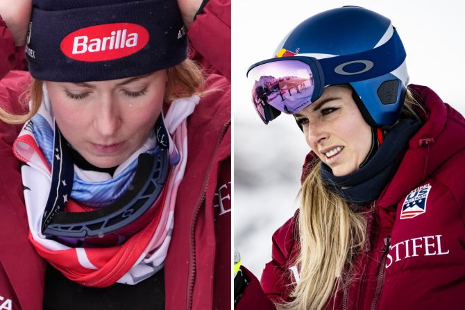 Shiffrin und Vonn.