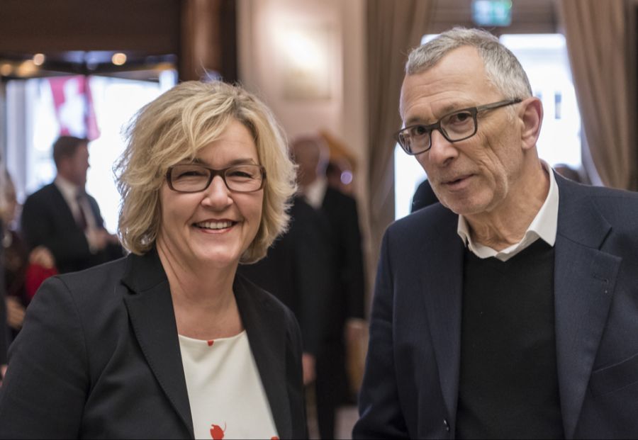 Weltwoche-Kolumnist Peter Rothenbühler (r.) sieht das anders. (Archivbild)