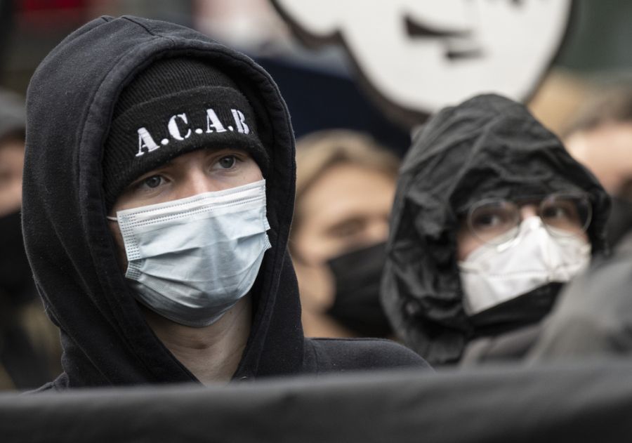 Das Akronym «ACAB» ist vor allem in der linksextremen Szene ...