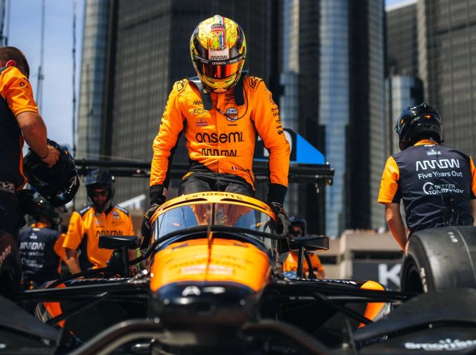 Théo Pourchaire verliert sein Cockpit bei McLaren in der IndyCar-Meisterschaft. Théo Pourchaire McLaren IndyCar