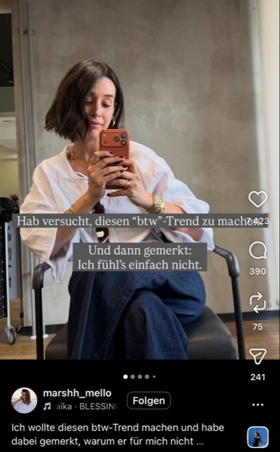 Nicht für alle ist der Trend bereichernd. Eine Influencerin zieht Fazit.