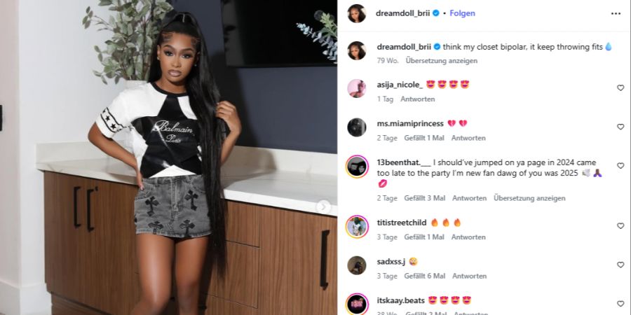 Influencerin Brianna Johnson