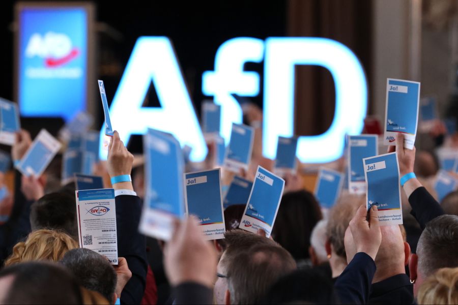 Insgesamt stehen 28'000 der etwa 73'000 AfD-Mitglieder unter Extremismus-Verdacht.