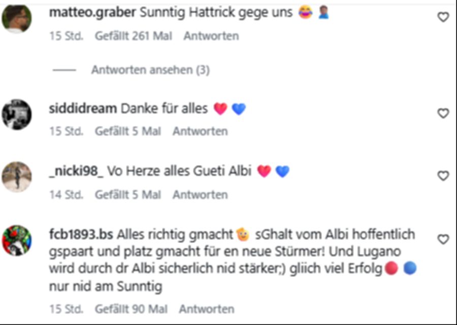 Am Sonntag spielt der FC Basel gegen Lugano.