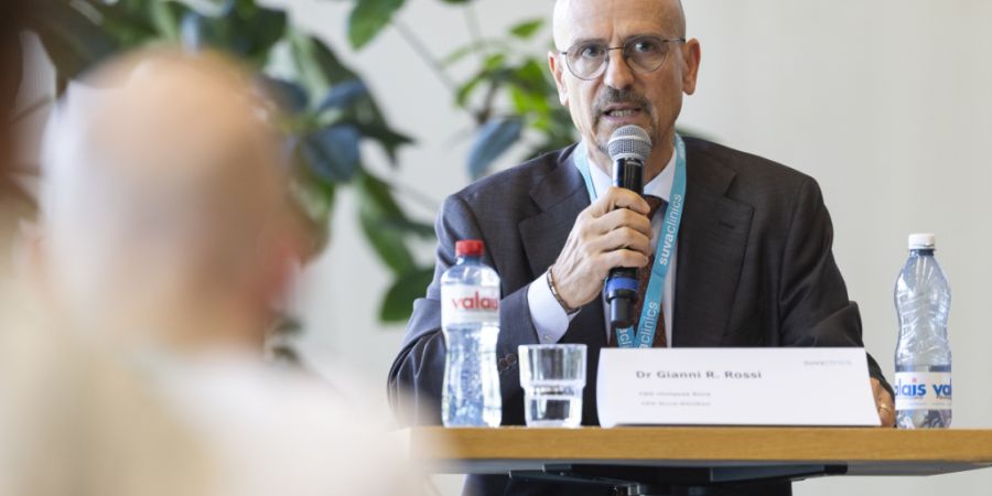 Gianni Roberto Rossi, Direktor der Suva-Rehabilitationskliniken in Sitten und Bellikon im Aargau: «Die Rehabilitation beginnt nicht erst mit dem Eintritt in die Klinik.»