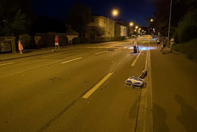 Unfall Wettingen