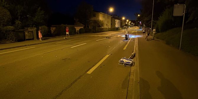 Unfall Wettingen