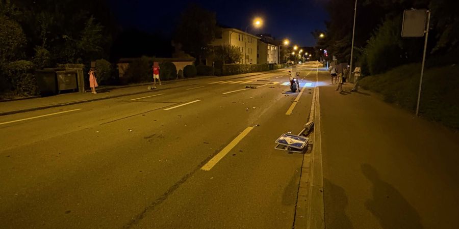 Unfall Wettingen