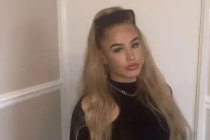 Influencerin Dubai