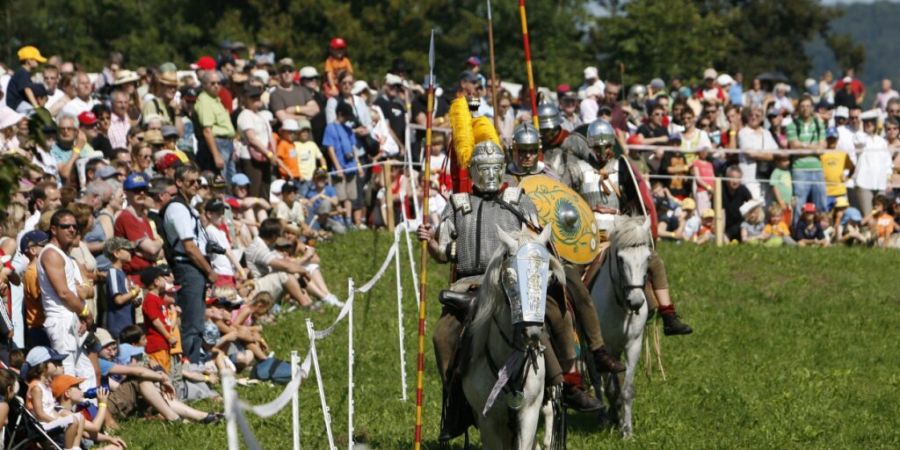 Das Römerfest in Augst BL findet dieses Jahr wegen der Trockenheit nicht statt. (Archivbild)