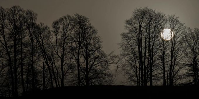 Der Sahara-Staub verdeckt die Sonne bei St. Margrethenberg SG am Osterwochenende – und auch am kommenden Wochenende? Wetter
