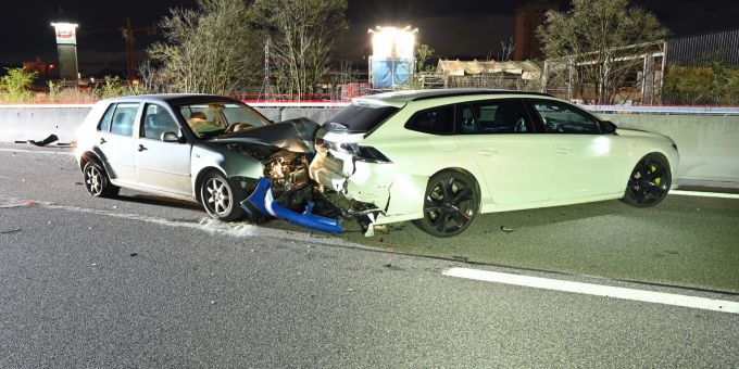 Unfälle A2 Sursee LU. Vier Verletzte