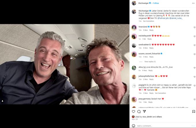Im Mai zeigte sich Til Schweiger bei der Heimreise aus Mallorca noch mit wuscheligem Haar. Til Schweiger