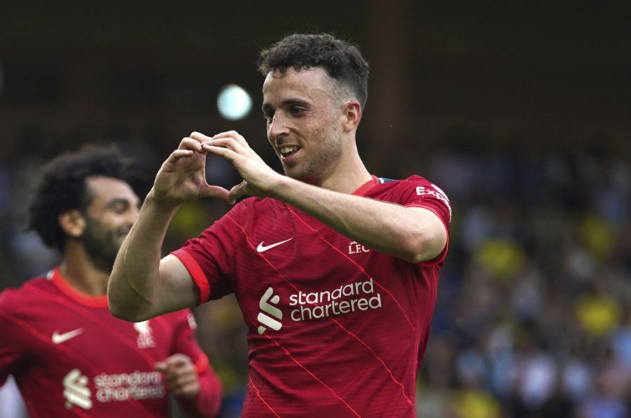 Diogo Jota war voller Vorfreude auf die neue Saison. (Archivbild)