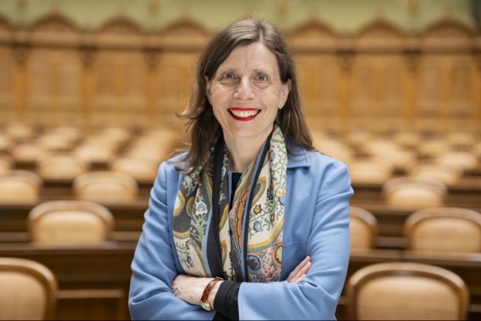 Jonas Projer sei auch direkt – «und das bin ich auch», sagt Bettina Balmer, Präsidentin der FDP Frauen Schweiz. Jonas Projer