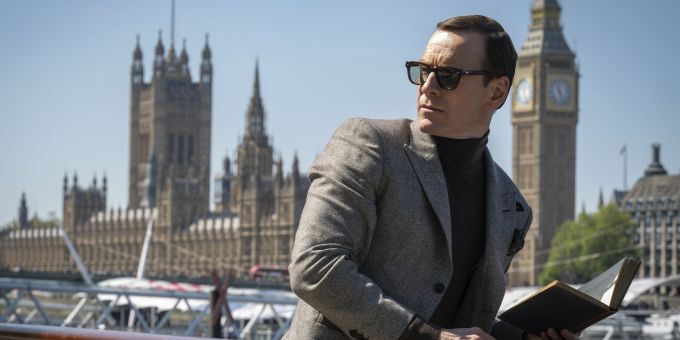 Michael Fassbender in einer Szene von «Black Bag». The Stream