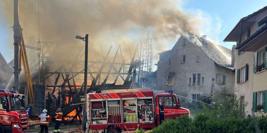 Brand in Seewen