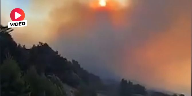 Waldbrand Kroatien
