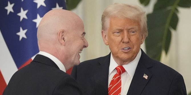 Gianni Infantino Donald Trump