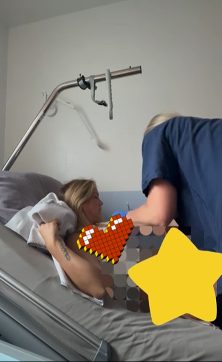 Nach der OP ist Sonia Liebing erleichtert.