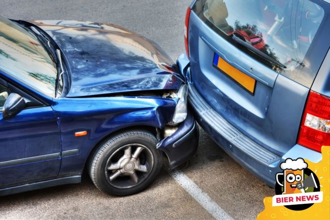 Unfall Parkplatz