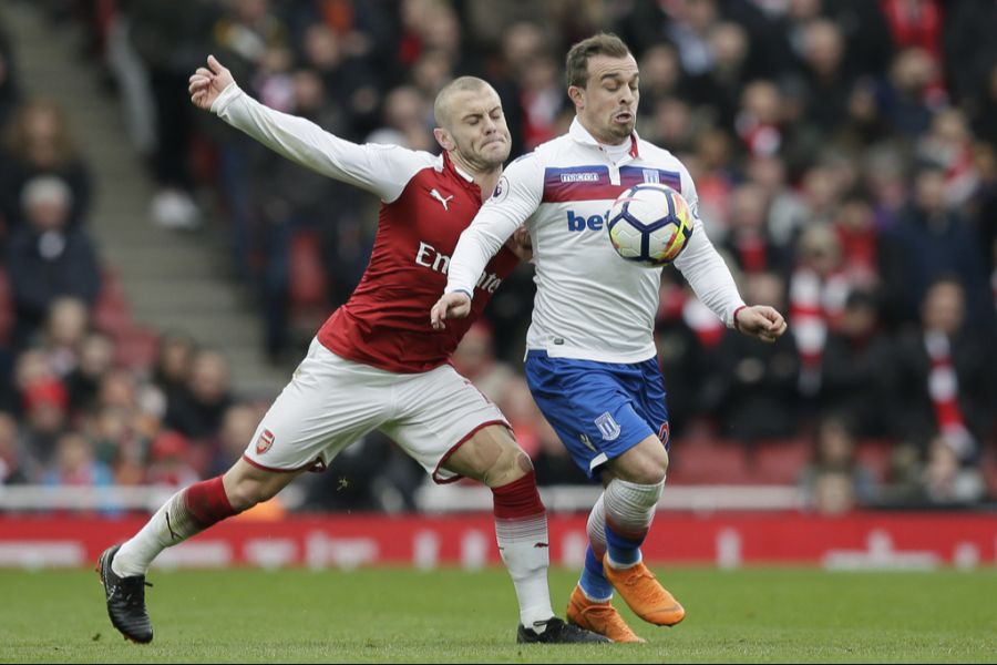... eher es Xherdan Shaqiri nach Stoke zieht.