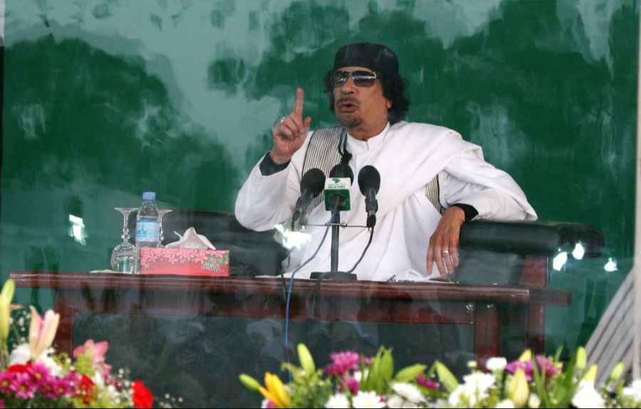 Er ist der Sohn von Libyens Ex-Diktator Muammar al-Gaddafi.