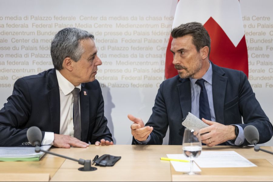 Ignazio Cassis Serge Bavaud