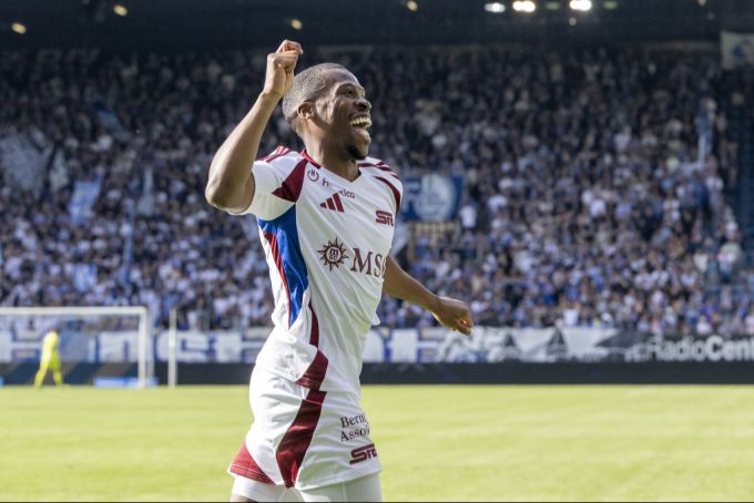 Dereck Kutesa jubelt in dieser Saison fünfzehnmal für Servette. Dereck Kutesa