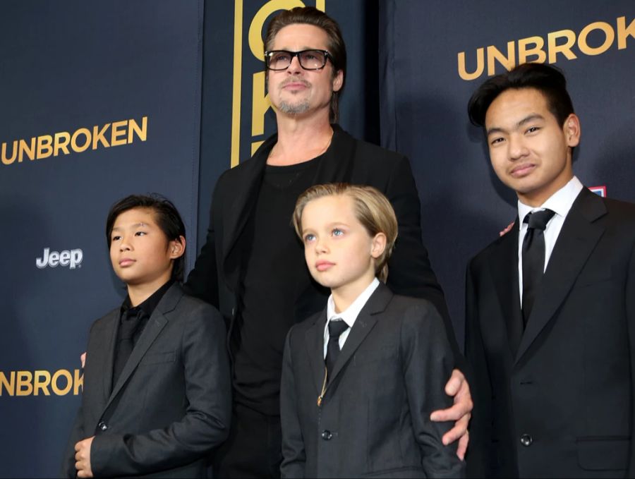 brad pitt pax unfall